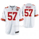 Camiseta NFL Game Hombre Kansas City Chiefs Breeland Speaks Blanco