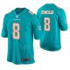 Camiseta NFL Game Hombre Miami Dolphins Brock Osweiler Aqua