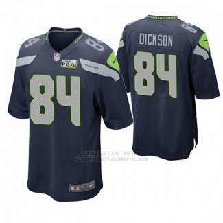 Camiseta NFL Game Hombre Seattle Seahawks Ed Dickson Pga Patch Azul