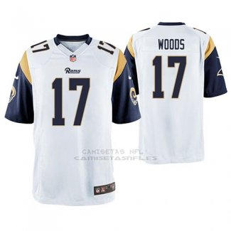 Camiseta NFL Game Hombre St Louis Rams Robert Woods Blanco