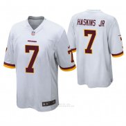 Camiseta NFL Game Hombre Washington Rojoskins Dwayne Haskins Blanco