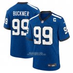 Camiseta NFL Game Indianapolis Colts DeForest Buckner Indiana Nights Alterno Azul