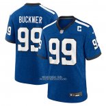 Camiseta NFL Game Indianapolis Colts DeForest Buckner Indiana Nights Alterno Azul