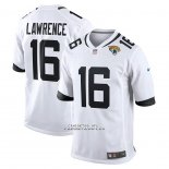 Camiseta NFL Game Jacksonville Jaguars Trevor Lawrence Blanco