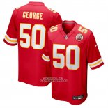 Camiseta NFL Game Kansas City Chiefs Brandon George Rojo Camiseta NFL Game Kansas City Chiefs Brandon George Rojo
