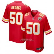 Camiseta NFL Game Kansas City Chiefs Brandon George Rojo