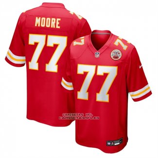 Camiseta NFL Game Kansas City Chiefs Jaylon Moore Rojo