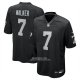 Camiseta NFL Game Las Vegas Raiders Quay Walker Negro