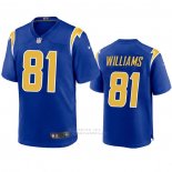 Camiseta NFL Game Los Angeles Chargers 81 Mike Williams 2020 Azul