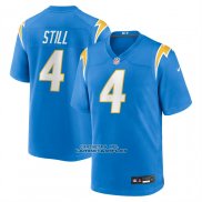 Camiseta NFL Game Los Angeles Chargers Tarheeb Still Jugador Azul