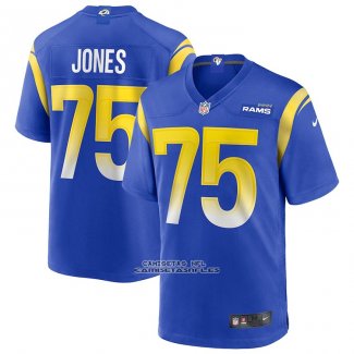 Camiseta NFL Game Los Angeles Rams Deacon Jones Retired Azul
