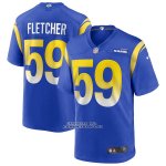 Camiseta NFL Game Los Angeles Rams London Fletcher Retired Azul
