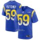 Camiseta NFL Game Los Angeles Rams London Fletcher Retired Azul