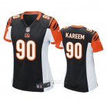 Camiseta NFL Game Mujer Cincinnati Bengals Khalid Kareem Negro