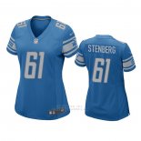 Camiseta NFL Game Mujer Detroit Lions Logan Stenberg Azul