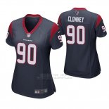 Camiseta NFL Game Mujer Houston Texans Jadeveon Clowney Azul