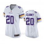 Camiseta NFL Game Mujer Minnesota Vikings Jeff Gladney Blanco