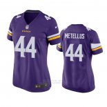 Camiseta NFL Game Mujer Minnesota Vikings Josh Metellus Violeta