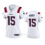 Camiseta NFL Game Mujer New England Patriots N'keal Harry 2020 Blanco