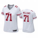 Camiseta NFL Game Mujer San Francisco 49ers Trent Williams Blanco