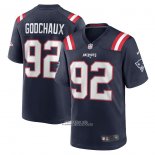 Camiseta NFL Game New England Patriots Davon Godchaux Azul