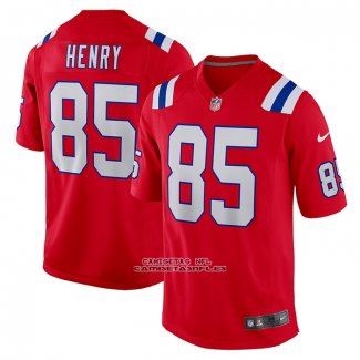 Camiseta NFL Game New England Patriots Hunter Henry Alterno Rojo