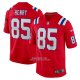 Camiseta NFL Game New England Patriots Hunter Henry Alterno Rojo