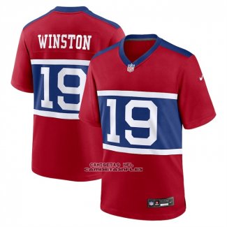 Camiseta NFL Game New York Giants Jameis Winston Alterno Rojo
