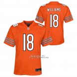 Camiseta NFL Game Nino Chicago Bears Caleb Williams Naranja