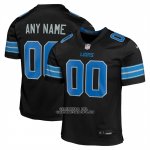 Camiseta NFL Game Nino Detroit Lions Alterno Personalizada Negro