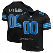 Camiseta NFL Game Nino Detroit Lions Alterno Personalizada Negro