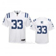 Camiseta NFL Game Nino Indianapolis Colts Roosevelt Nix 2020 Blanco