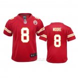 Camiseta NFL Game Nino Kansas City Chiefs Matt Moore Rojo