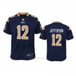 Camiseta NFL Game Nino Los Angeles Rams Van Jefferson Azul