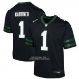 Camiseta NFL Game Nino New York Jets Ahmad Sauce Gardner Negro
