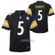 Camiseta NFL Game Nino Pittsburgh Steelers Jalen Ramsey Negro