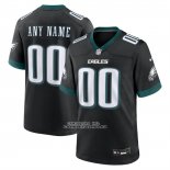 Camiseta NFL Game Philadelphia Eagles Alterno Personalizada Negro1