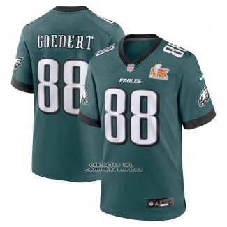 Camiseta NFL Game Philadelphia Eagles Dallas Goedert Super Bowl LIX Verde