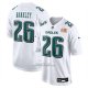 Camiseta NFL Game Philadelphia Eagles Saquon Barkley Super Bowl LIX Tundra Blanco