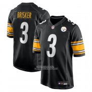 Camiseta NFL Game Pittsburgh Steelers Jaquan Brisker Negro