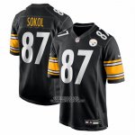 Camiseta NFL Game Pittsburgh Steelers Matt Sokol Negro