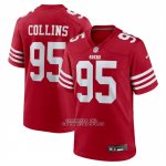 Camiseta NFL Game San Francisco 49ers Alfred Collins Rojo