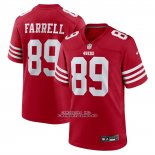 Camiseta NFL Game San Francisco 49ers Luke Farrell Rojo Camiseta NFL Game San Francisco 49ers Luke Farrell Rojo