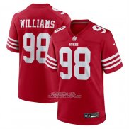 Camiseta NFL Game San Francisco 49ers Mykel Williams Rojo