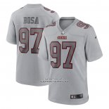 Camiseta NFL Game San Francisco 49ers Nick Bosa Atmosphere Fashion Gris