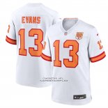 Camiseta NFL Game Tampa Bay Buccaneers Mike Evans 50th Season Blanco Camiseta NFL Game Tampa Bay Buccaneers Mike Evans 50th Season Blanco
