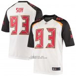 Camiseta NFL Game Tampa Bay Buccaneers Ndamukong Suh Blanco