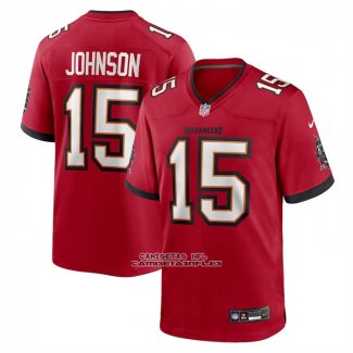 Camiseta NFL Game Tampa Bay Buccaneers Tez Johnson Rojo
