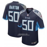 Camiseta NFL Game Tennessee Titans Cody Barton Azul