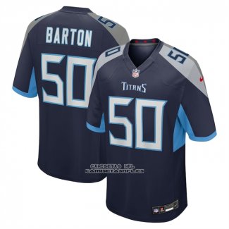 Camiseta NFL Game Tennessee Titans Cody Barton Azul